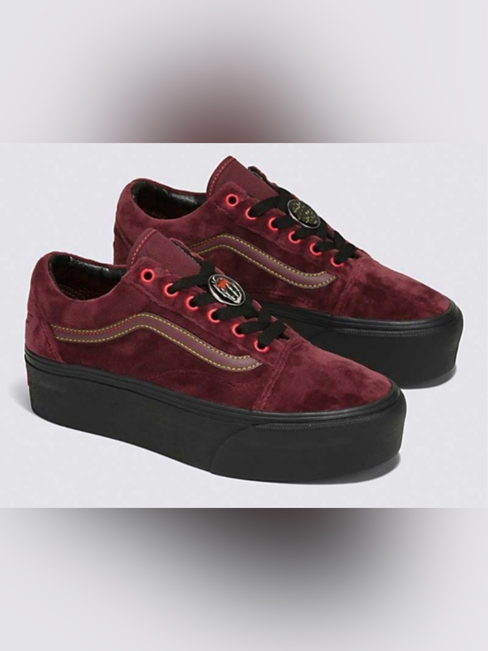 Women's Vans Disney x Old Skool Stackform 'Snowwhite Posion Apple'